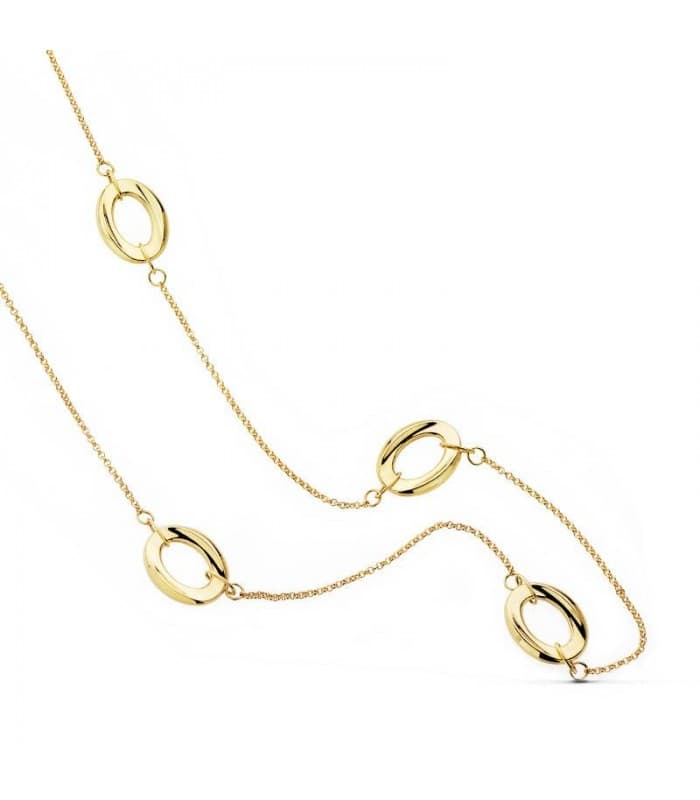 Collier or jaune 18k Madame