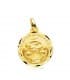 Médaille or 18K Vierge Divine Infantita