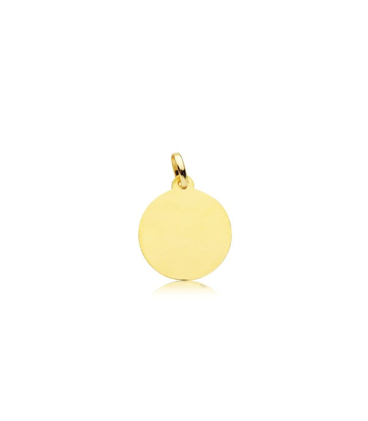 Médaille or 18K Vierge Divine Infantita Bijou personnalisable