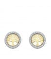 Ohrringe 750 Gold 18807 Lebensbaum