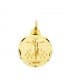 Medalla religiosa Cristo de la Laguna Oro 18k 20mm