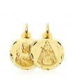 Skapulier-Medaille 18K Gold 07000750 Jesu / Madonna