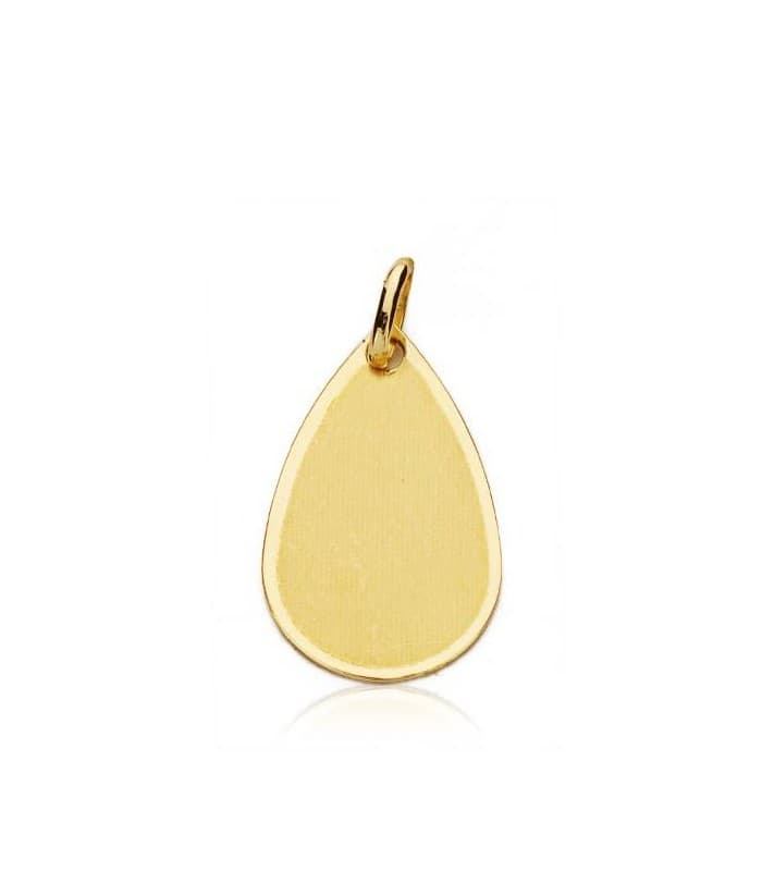 Médaille  Ange et horloge Goutte Or 18K
