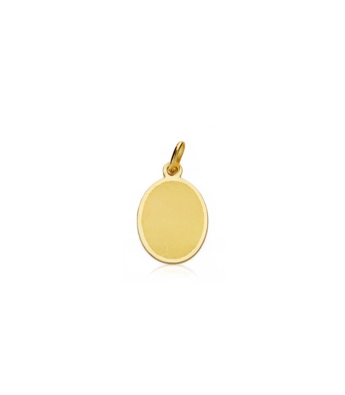 Medalla  ángel y reloj oval oro 18ktes