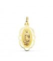Médaille Notre Dame de Guadalupe Mexique or 18k 20mm