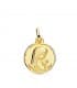 Médaille Or Vierge Mère Bijou Naissance Bébé Baptême Cadeau Maman
