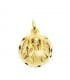 Medalla Ángel de la Guarda Protector Oro 18k 18mm