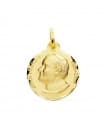 Medalla Juan Pablo II Oro 18k 18mm