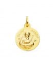 Medalla Saint Benoit Oro 18k 16mm