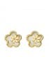 Ohrstecker 750er Gelbgold Blume 18833