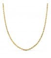 Chaîne Corde Torsadée Or jaune 18k 45cm 2,2mm