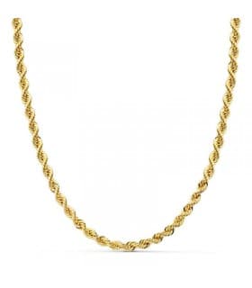 Cordón Salomónico Ligero Oro amarillo 18k 60cm