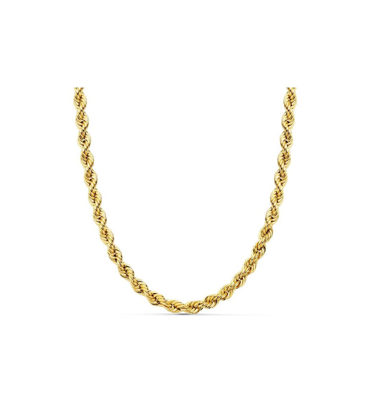 Cordón Salomónico Ligero Oro amarillo 18k 50cm 4,8mm