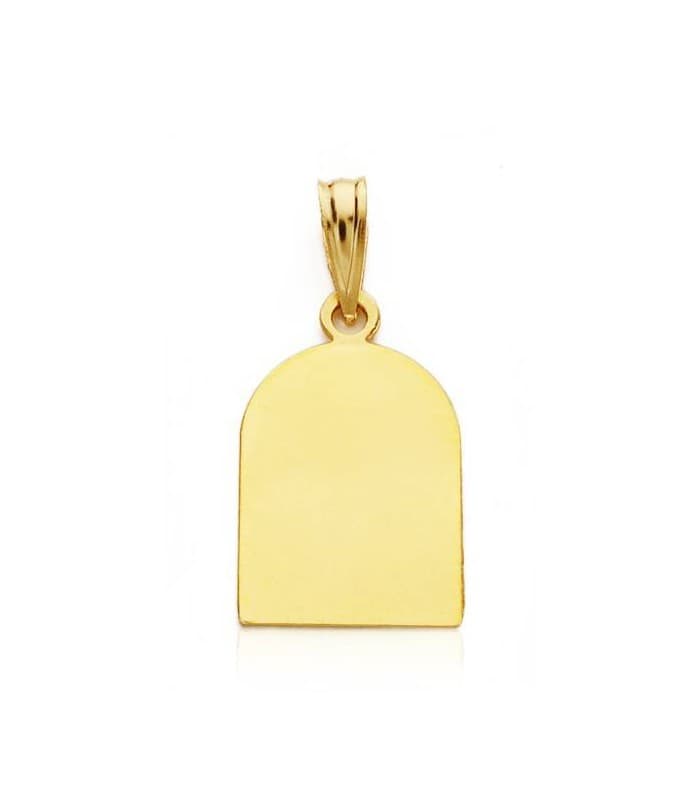 Médaille  Ange et horloge chapelle Or 18K