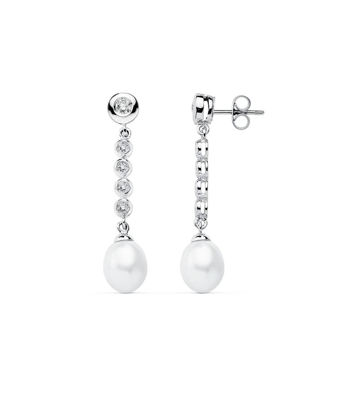 Orecchini da sposa 9Kt Jane Seymour