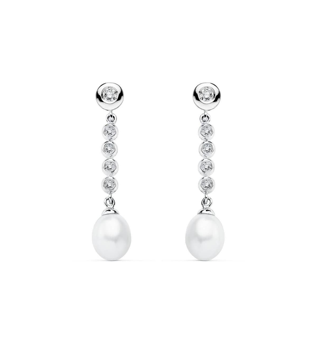 Orecchini da sposa 9Kt Jane Seymour