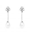 Pendientes de novia Marquesa de Pembroke Oro Blanco 18K Perla