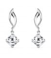 Boucles d'oreilles mariage Lady Joan Benfort Or Blanc 18K