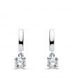 Boucles d'oreilles mariage Leonor de Sicile Or Blanc 18K