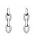 Pendientes de novia Tara Oro blanco 18k