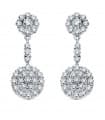 Boucles d'oreilles mariage Lady Wendy Or blanc 18k