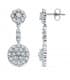 Boucles d'oreilles mariage Lady Wendy Or blanc 18k