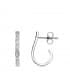 Boucles d'oreilles mariage Lady Kelly Or blanc 18k