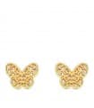 Pendientes mujer mariposa victorianos Oro 18k nácar