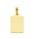 Medalla niño y reloj rectangular oro 18ktes