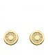 Pendientes de niña oro amarillo 18K Chatón Comunión