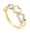 Ring Gold 18K /750er Herz 19473