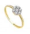 Damenring Gelbgold 18K 19470