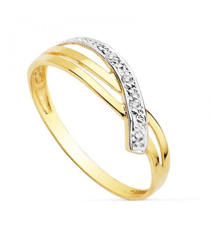 Bague pour Femme 2 Ors 18K Nairobi