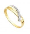 Sortija de Mujer Oro bicolor 18K Nairobi