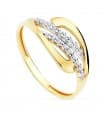 Sortija de Mujer Oro bicolor 18K Taylor