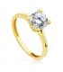 Solitaire Victoria Or Jaune 18 Carats