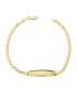 Esclava 1ª Comunión Oro 18 k 17 cm Barbada niña joya personalizada