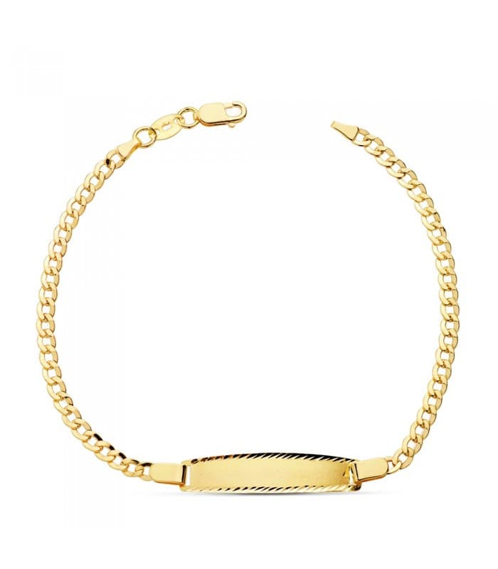 Gourmette Enfants Or 18 k 17cm Gourmette
