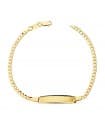 Esclava 1ª Comunión Oro 18 k 17 cm Barbada