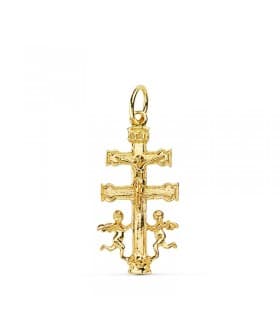 Croix Caravaca Petite Or 18K 24mm