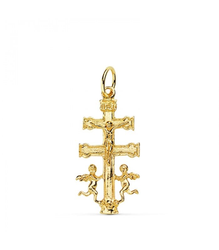 Croix Caravaca Petite Or 18K 24mm