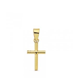 Kleiner Kreuz Anhänger Gold 18K 16906 | Schmuck Taufe und Kommunion