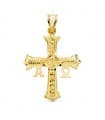 Cruz de Covadonga Grande Oro amarillo 18K 31mm