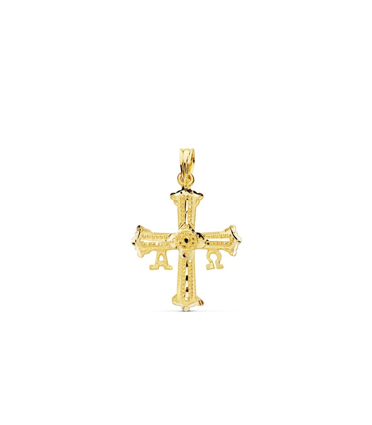 Kreuz des Sieges (Covadonga) 24 mm - Anhänger 750 Gold