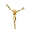 Pendentif Christ Dalí Or jaune 18K 38 mm