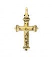 Anhänger Kreuz mit Jesus 750 Gold 16541