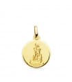 Médaille Vierge del Saliente Or Jaune 18K 14MM