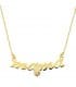 Gargantilla Mujer Oro amarillo 18K Texto "Mamá"