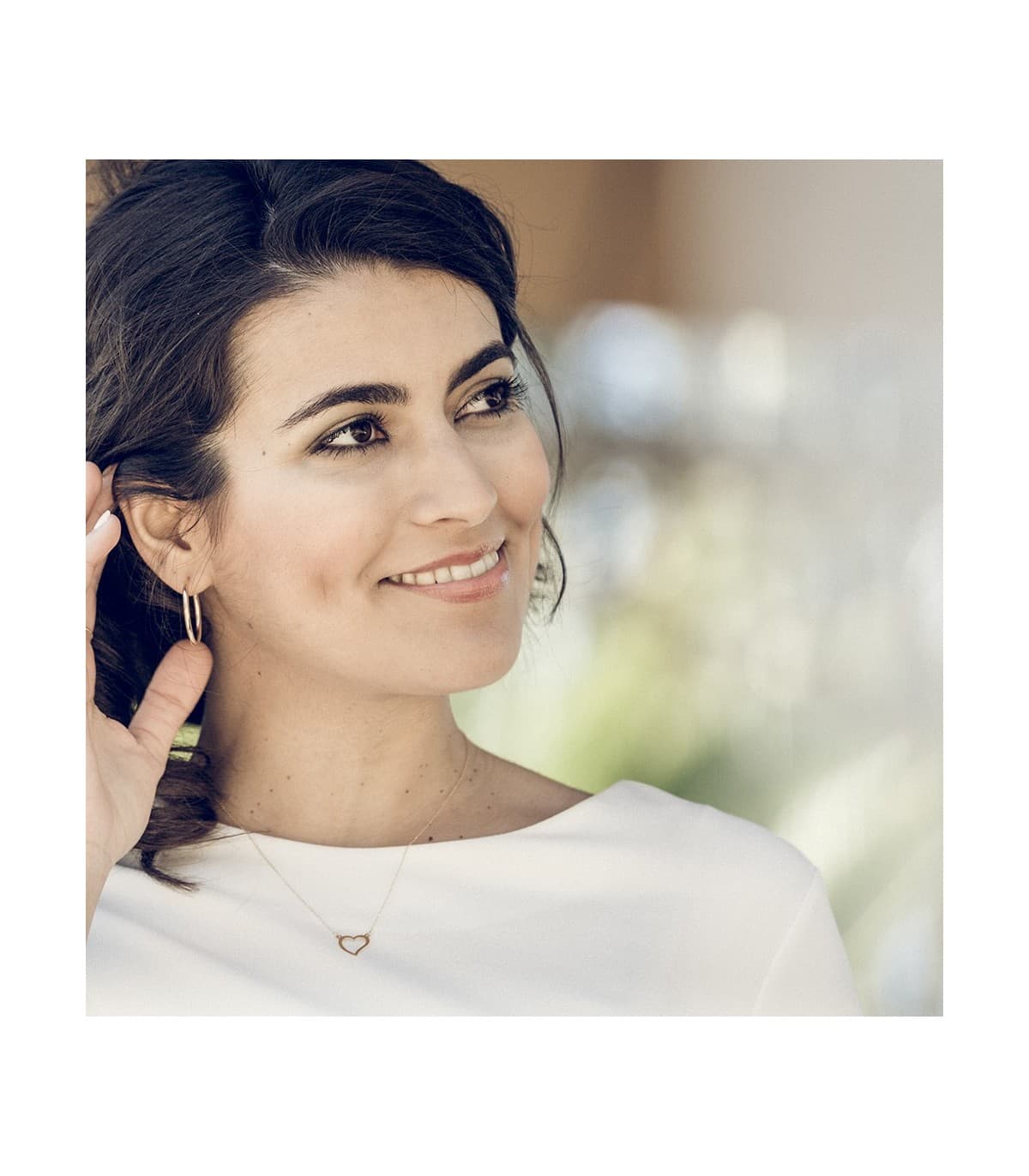 Gargantilla Collar de mujer Corazón Oro 18k