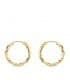 Creolen gedreht 750 Gelbgold 18002 Ø 16 mm